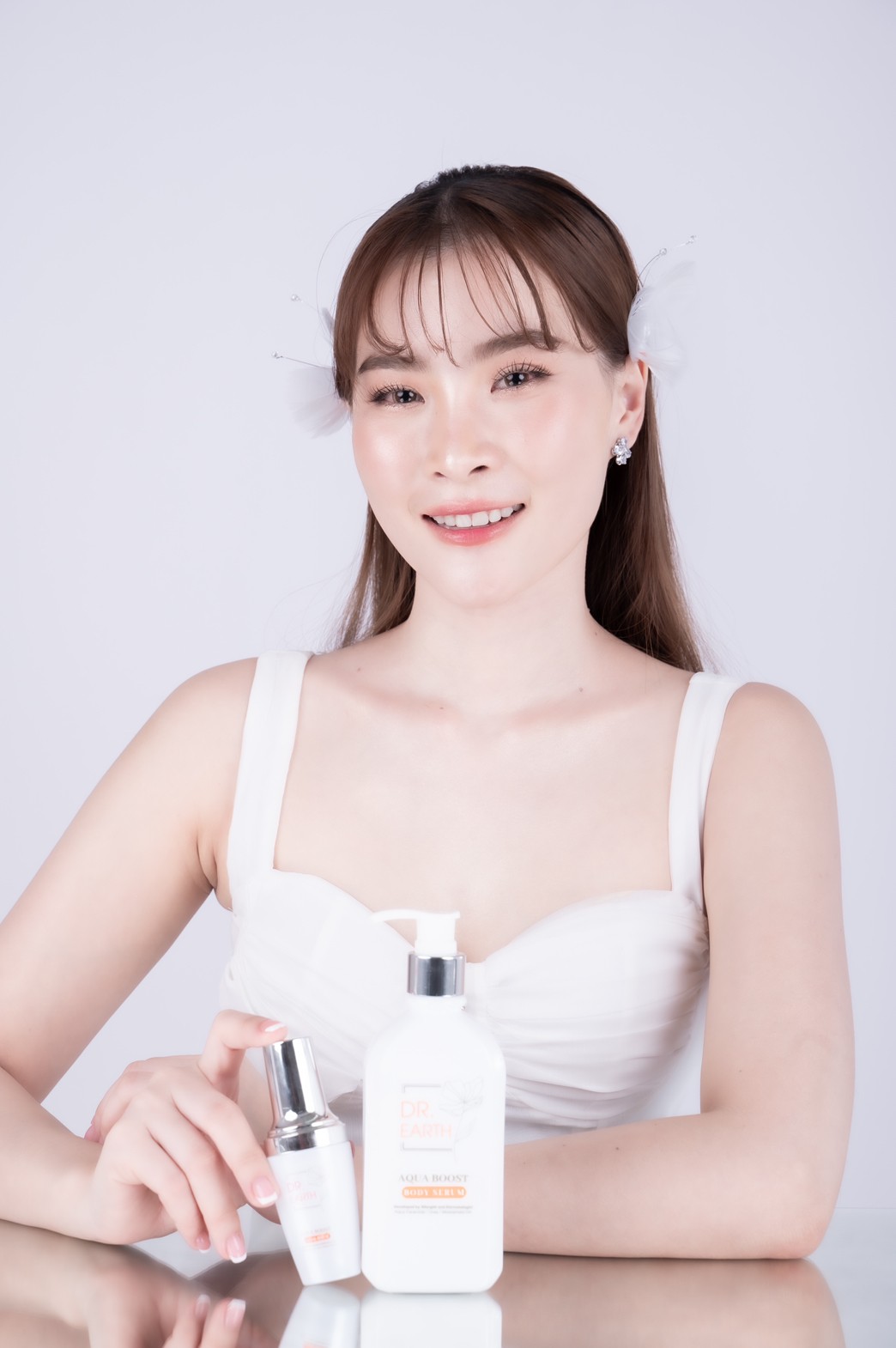 โปรจับคู่ Dr.EARTH Aqua Boost Facial Serum + Body Serum ครีมทาผิว ครีมบำรุงผิวหน้า เพิ่มความชุ่มชื่้น ฟื้นฟูผิวแห้ง - Image 6