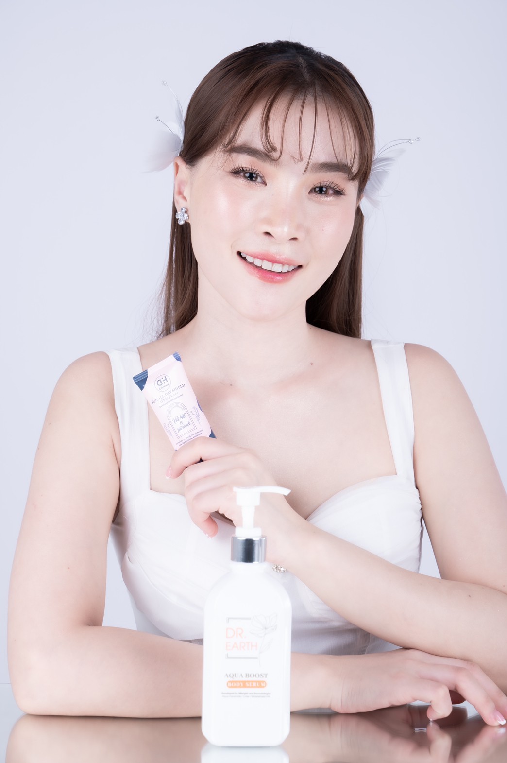 Dr.EARTH Aqua Boost Body Serum ครีมทาผิว ครีมทาตัว เพิ่มความชุ่มชื้น อิ่มน้ำ ลดรอยด่างดำ อาการแพ้ คัน - Image 4
